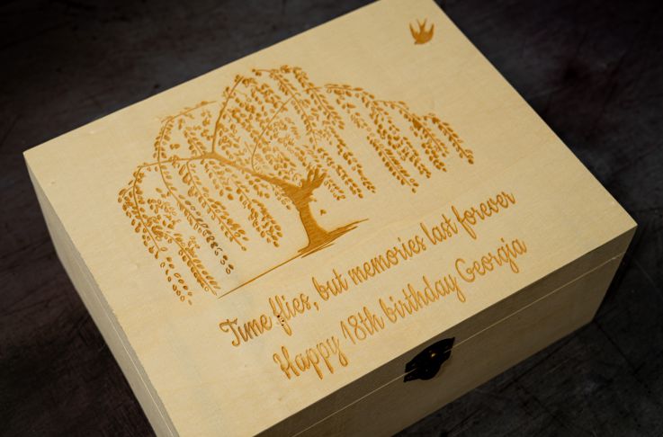 Engraved Memory Box