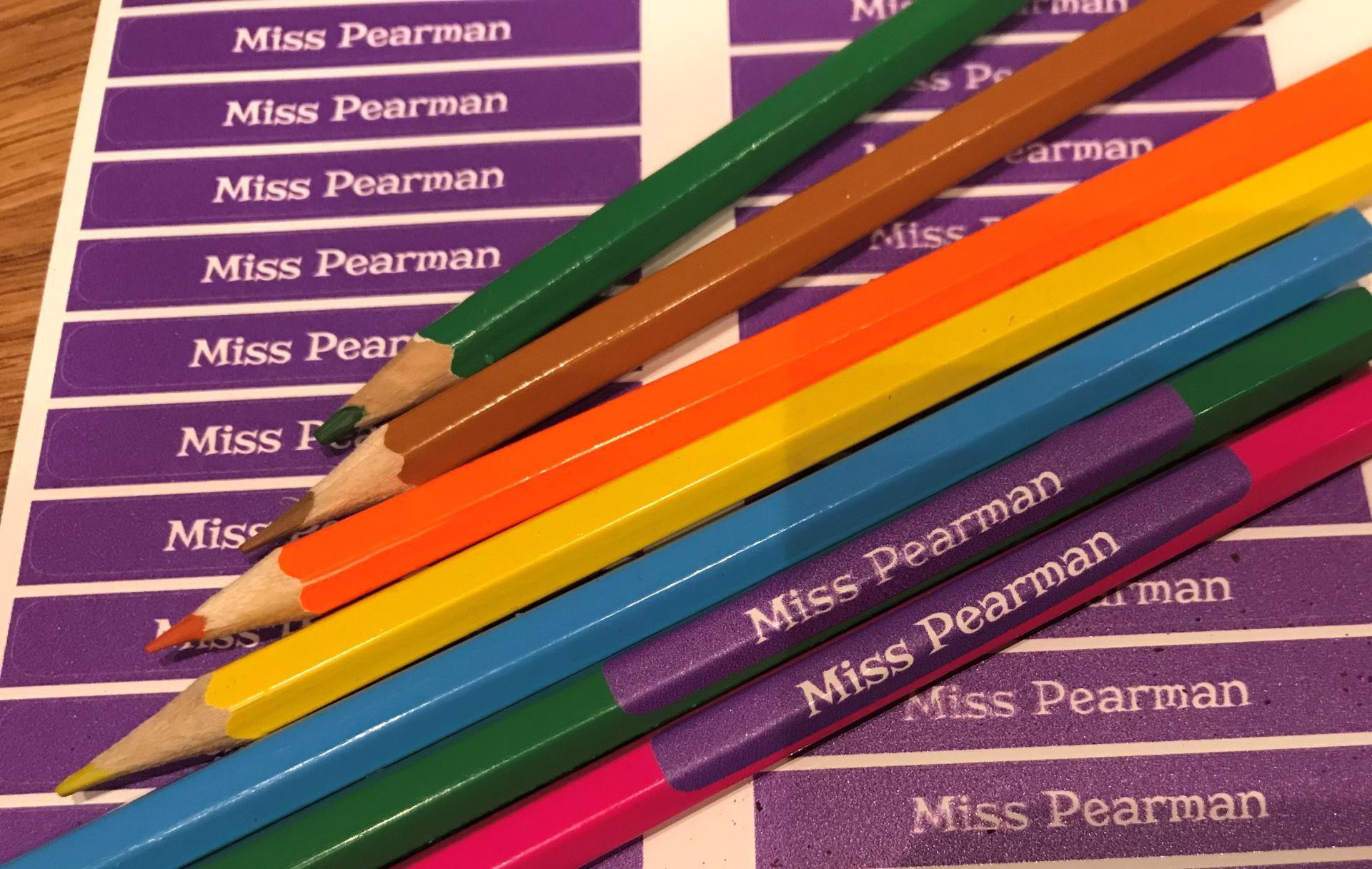 Pencil Labels