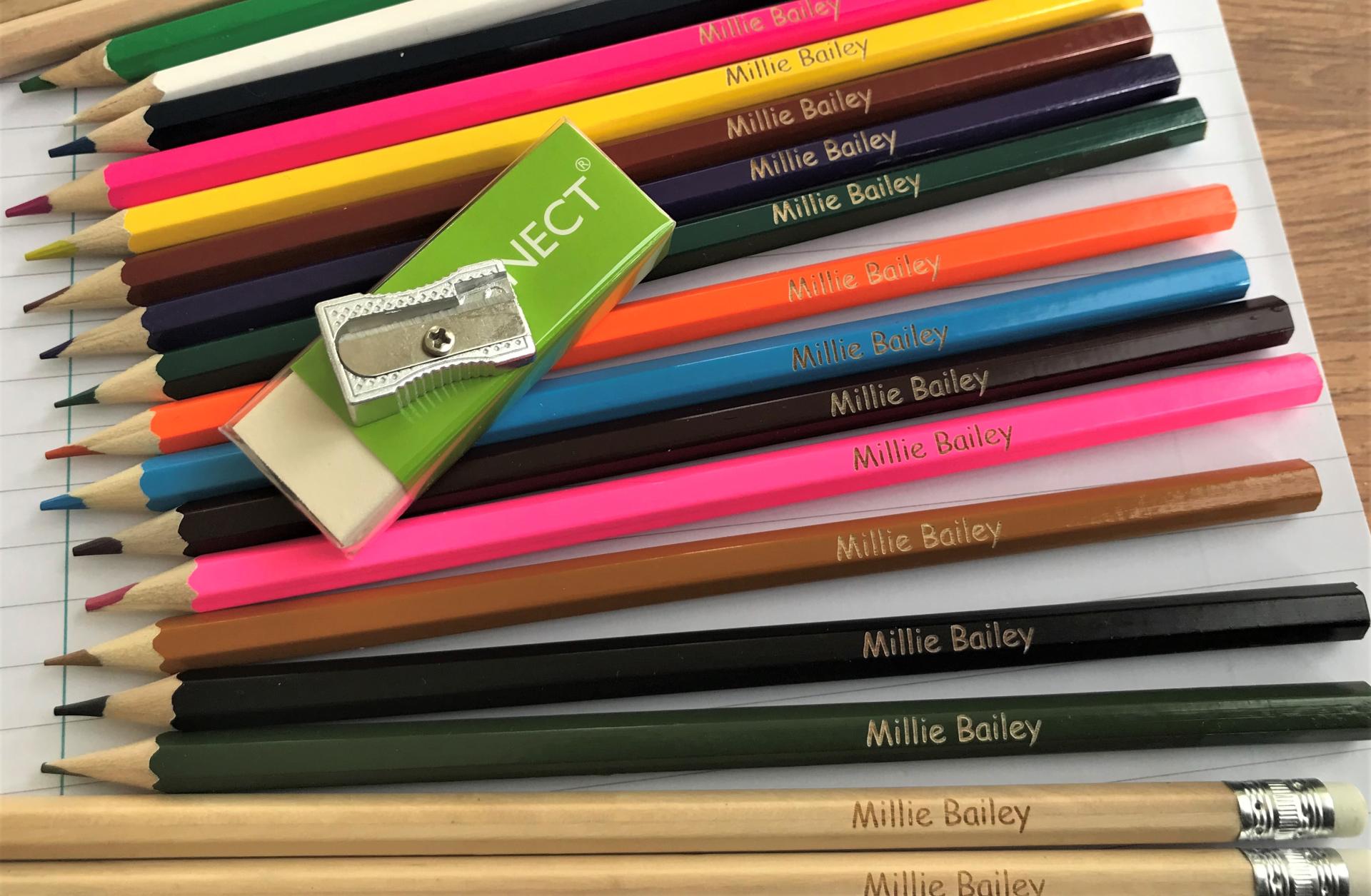 Engraved Pencils & Stationery