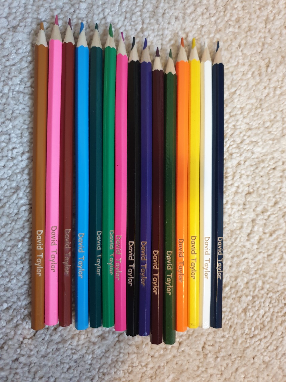 Engraved Pencils & Stationery